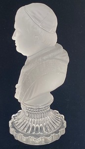 Crystal Bust of the Pope