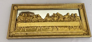 Two Last Supper Wall Art Framed Pieces