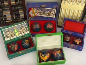 Collection of Asian Inspired Collectables including Ben-Wa Balls