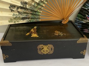Decorative Asian Jewelry Boxes and Decorative Fans