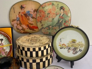 Variety of Decorative Asian Items
