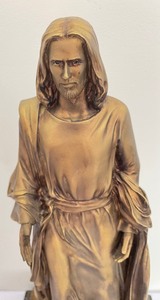 Jesus Statue by Angela Johnson