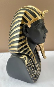 Egyptian Pharaoh Resin Bust