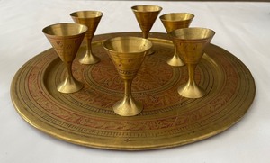 Beautiful Brass Persian and Indian Brass Items