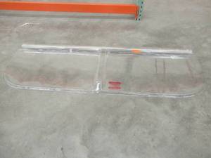 70 in. x 21 in. Elongated Clear Polycarbonate Window Well Cover. EL700.