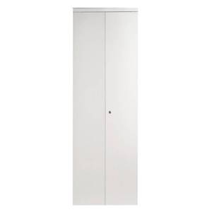 Impact Plus 32 in. x 96 in. Smooth Flush Primed Solid Core MDF Interior Closet Bi-Fold Door with Matching Trim, P3422880M.