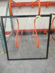 Tempered Glass Panels - Stock Sizes (33-18 x 34-38, Black).