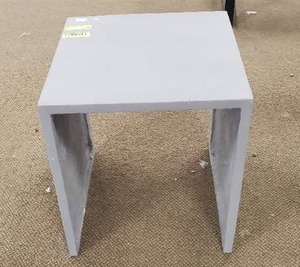 lot 663 image: Project 62 Parson Concrete Patio Accent Table, 009-16-0064 - Cosmetic defects