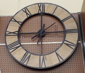lot 679 image: Byram Wall Clock, A8010178