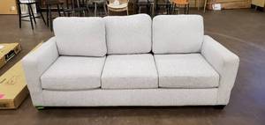 lot 705 image: Giles Sofa in Light Gray, RH0001SOF00LG-BOX1 - Floor model, cosmetic blemishes