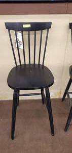 lot 710 image: Eagle Ridge Counter Height Barstool Black - OSP Home Furnishings, Eag26-BLK - Scratch & Dent