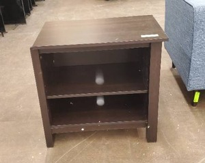 lot 726 image: Rockpoint TV Stand Storage Media Console Entertainment Center, HX2020-3 - only 1 piece of 3, scratch & dent
