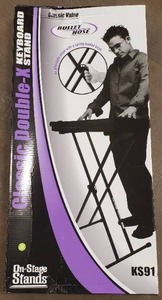 lot 731 image: On-Stage Classic Double-X Keyboard Stand, 10067