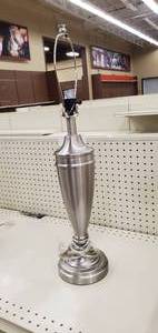 lot 748 image: Silver Lamp, Without Shade - Scratch & dent