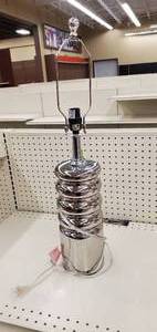 lot 749 image: Silver Lamp, Without Shade - Scratch & dent