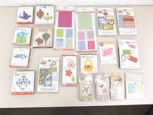 Lot of Sizzix Brand Crafting Supplies