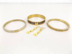 COACH Bangle Bracelets and Earrings