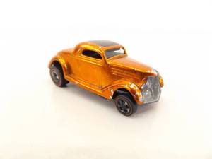 ORIGINAL USA Made Hot Wheels Redline Orange 36 Ford Coupe