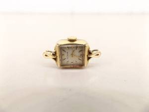 14k Yellow Gold LeCoulter Ladies Watch (Approximately 4.17 Grams of Gold)