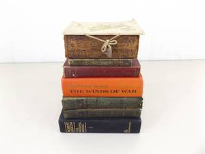 Lot of Vintage and Antique First Edition etc. Books, Swedish Bible, etc.