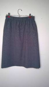 Baberdasbery Size 10 Gray Pin Skirt