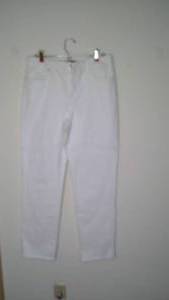 Bandolino Size 12 White Jeans