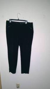 Victor Alfar Size 12 Black Dress Pants