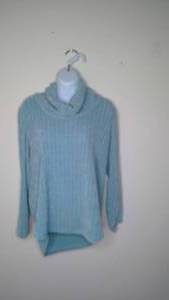 Ruby Rd Size Medium Blue Sweater