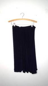 Chicos Size 2 Black Skirt