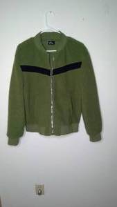 Zyria Active Size Medium Zip Up Coat