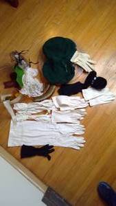 Lot of Vintage Hats & Gloves