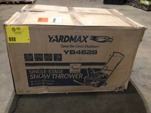 YARDMAX 22 in. 2-Stage Gas Snow Blower Customer Returns See Pictures
