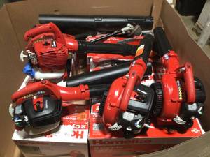 Pallet of assorted Homelite Blowers customer Returns see pictures