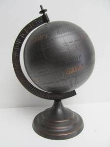 Decorative Brass World Globe