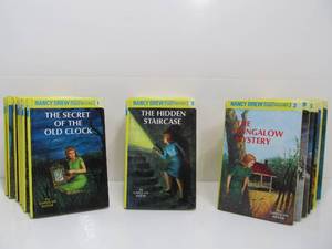 Large Lot of NANCY DREW Mystery Books