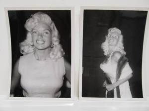 2 Original Candid Photos of Jane Mansfield