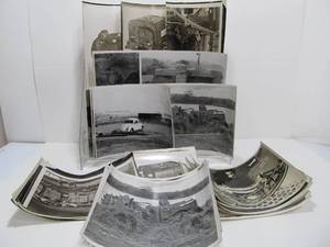 Large Group of Old Vintage Professional Photographs