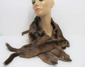 Genuine Mink StoleScarf