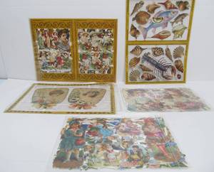 Lot of Unused Vintage German Paper Dolls