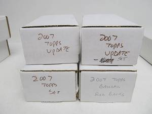 2007 Topps &amp Topps Update Baseball Card Sets