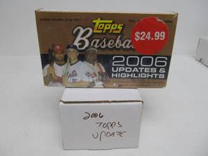 2006 Complete Topps Update Baseball Card Set wSealed Box of 2006 Updates 7 Highlights