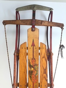 Nice Old Vintage FLEXIBLE FLYER Snow Sled