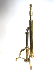 Solid Brass Floor Standing Telescope