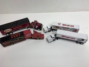 Group of SNAP-ON TOOLS Diecast Metal Semi Trucks