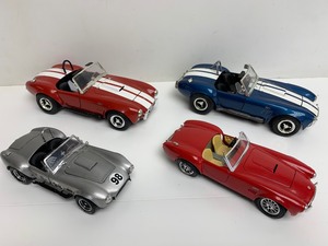 4 Diecast Metal SHELBY etc Cobra Convertibles&nbsp