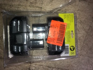 RYOBI ONE 18V Lithium-Ion 4.0 Ah Battery (2-Pack)