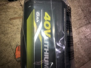 RYOBI 40V Lithium-Ion 6.0 Ah High Capacity Battery and Rapid Charger Kit
