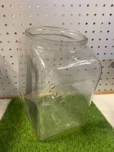 Antique Planters Peanuts Glass Counter Jar 9 � inch Tall
