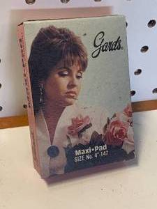 Vintage Maxi Pad White Elephant Gift