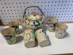 Antique Japanese Tea Set
